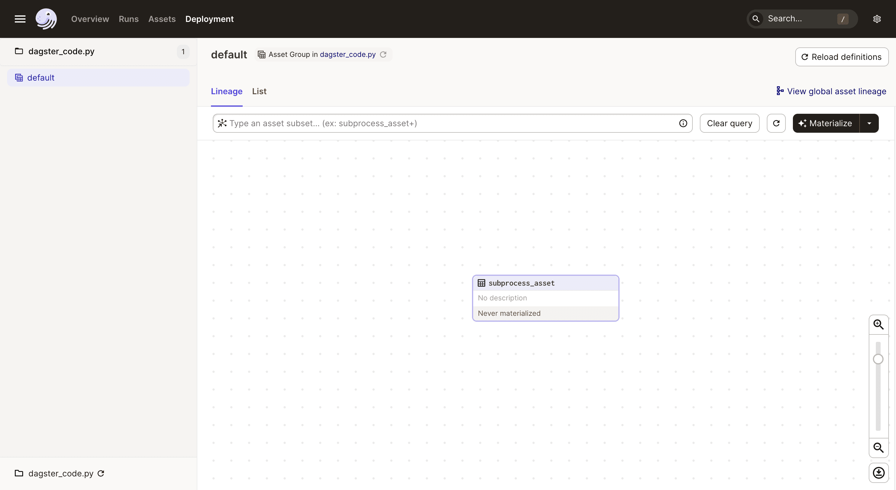 Send log messages to Dagster